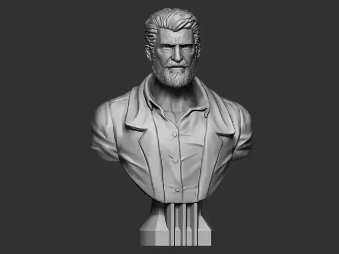 Logan Bust Sculpt  3D print model
