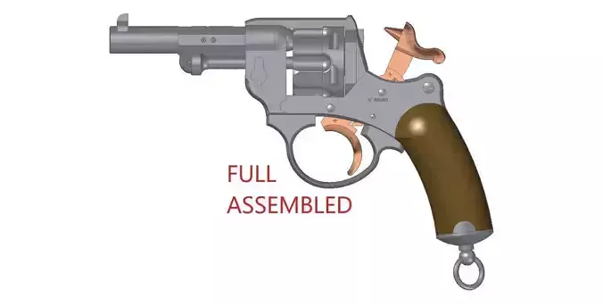 Chamelot-Delvigne 1874 3D model