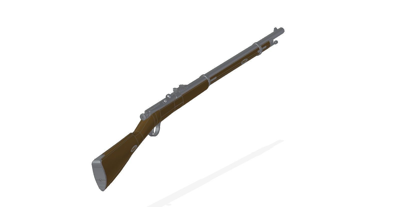 Dragoon Berdan 3D model_6