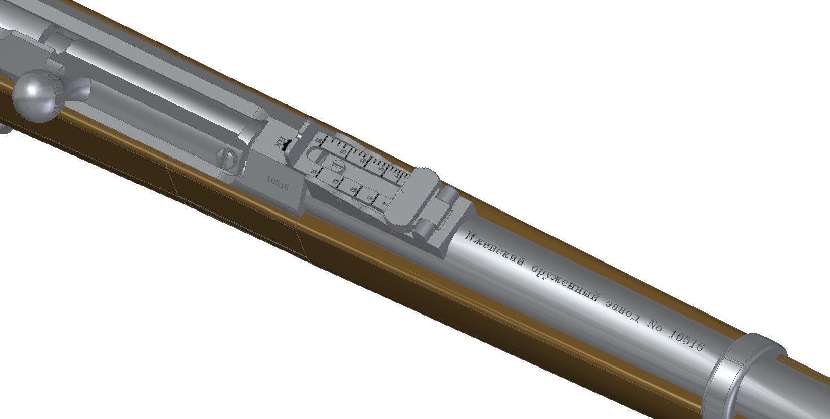 Dragoon Berdan 3D model_10