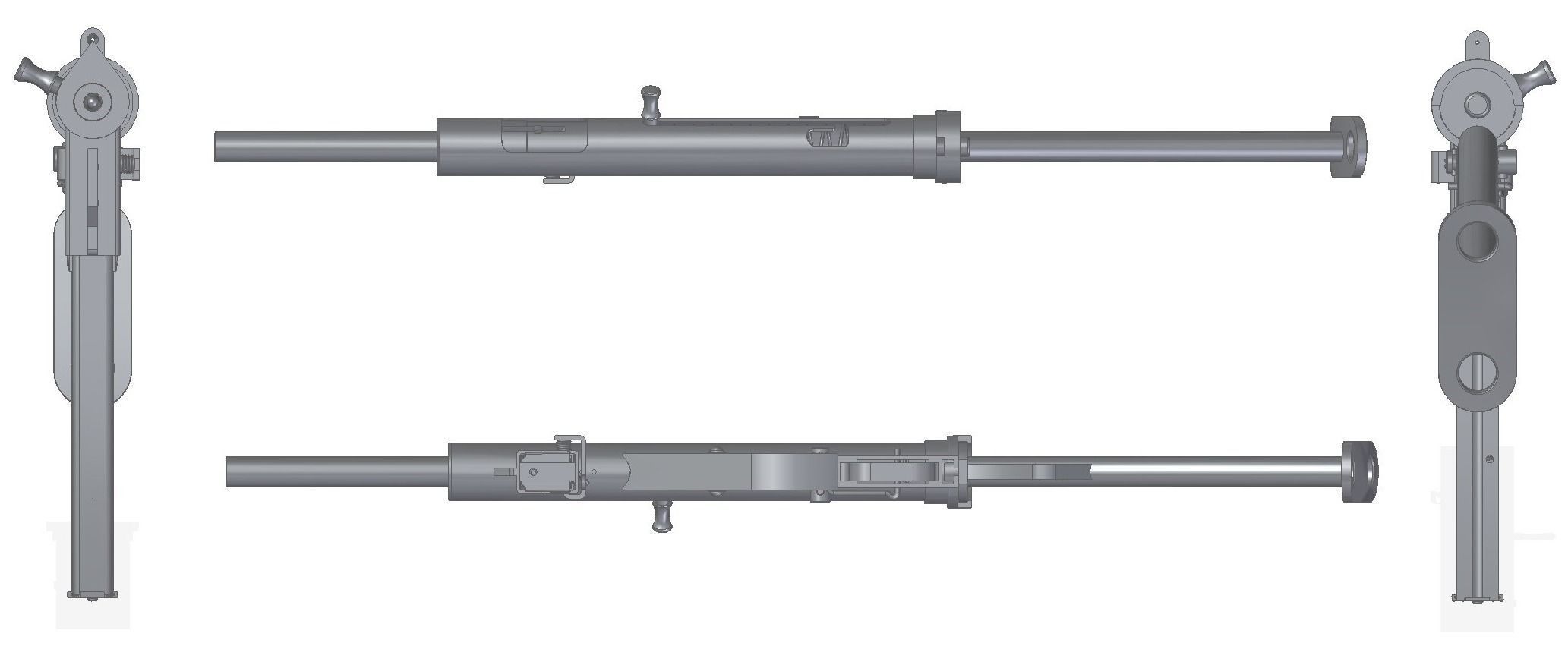 MP-3008 machine gun 3D model_10
