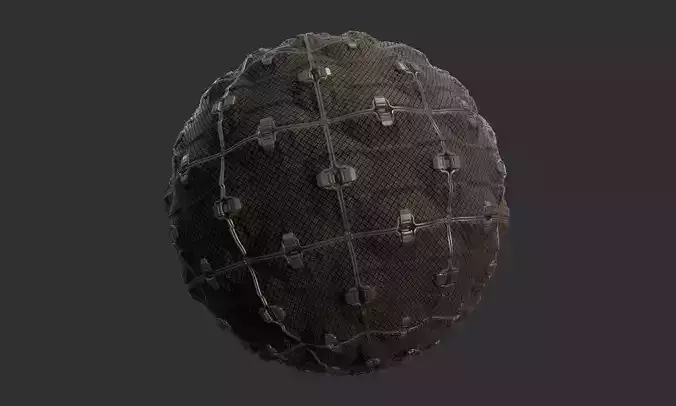 Sci-Fi Military Seamless PBR Texture 69