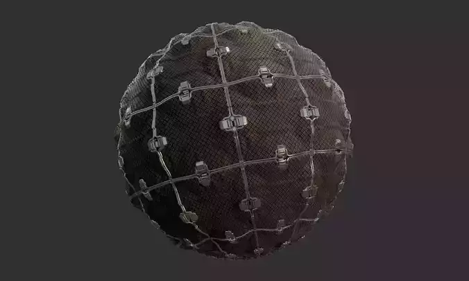 Sci-Fi Military Seamless PBR Texture 70