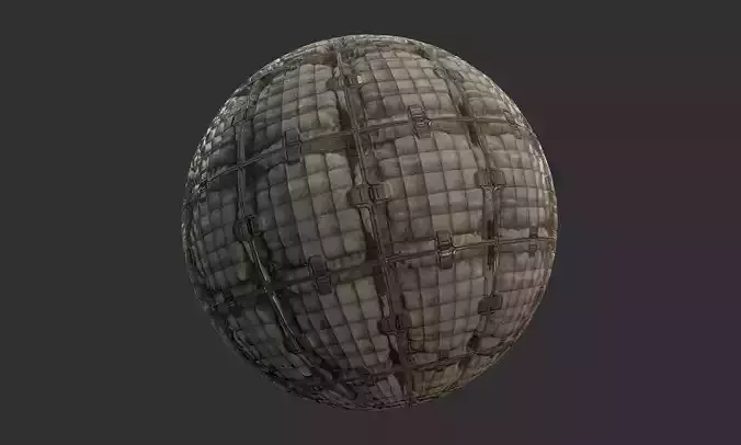 Sci-Fi Military Seamless PBR Texture 76