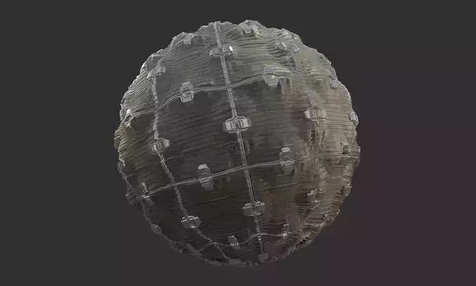 Sci-Fi Military Seamless PBR Texture 79