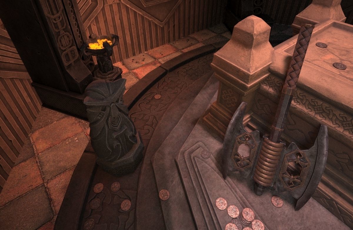 Viking tomb 3D model_5