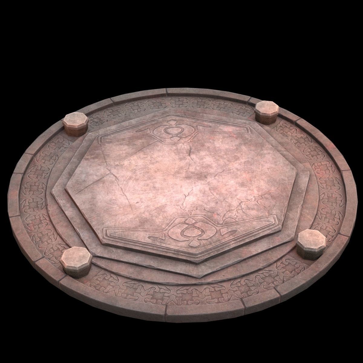 Viking tomb 3D model_21