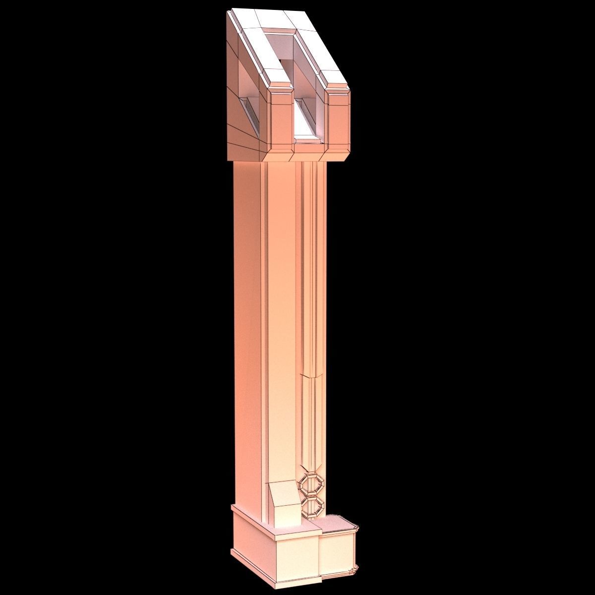 Viking tomb 3D model_17