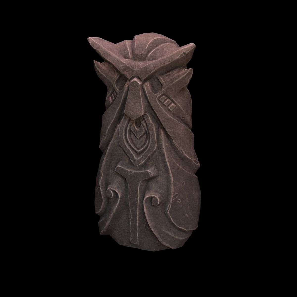 Viking tomb 3D model_12