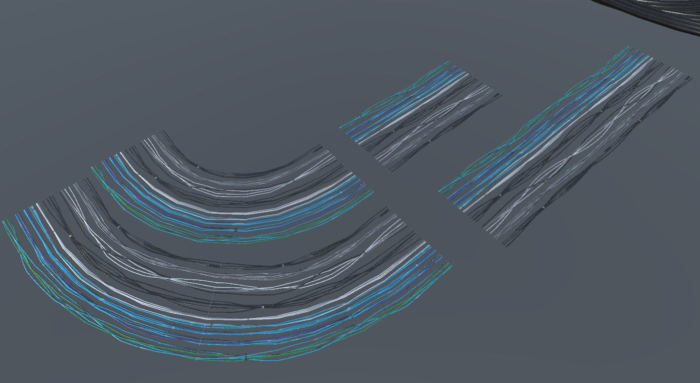 Indoor Parking Lot Low-poly 3D model_18