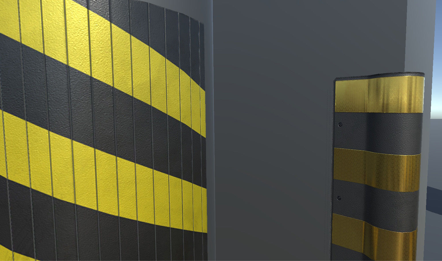 Indoor Parking Lot Low-poly 3D model_23