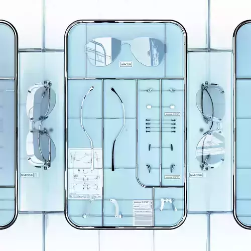  Lab Glasses Concept Art 3D file