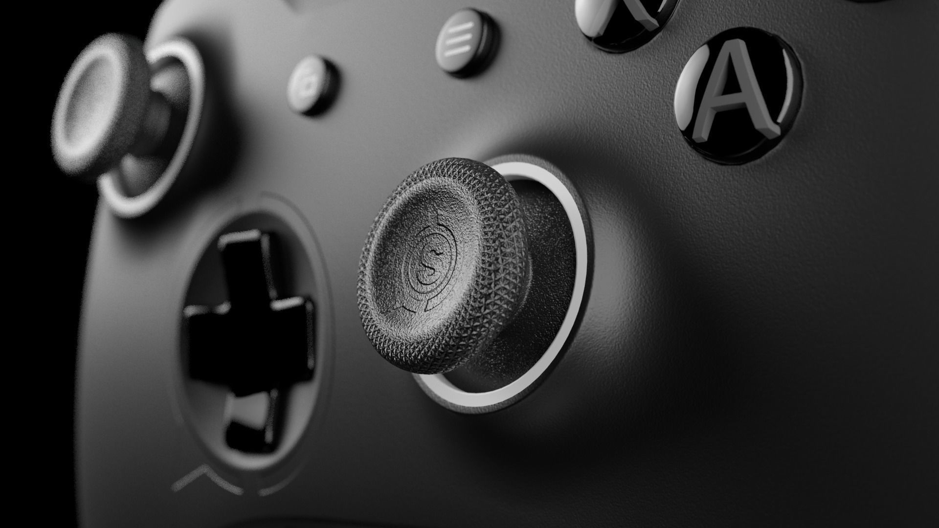 SCUF prestige controller xbox one 3D model_7