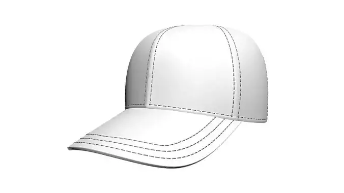 Cap 3d Model baseball