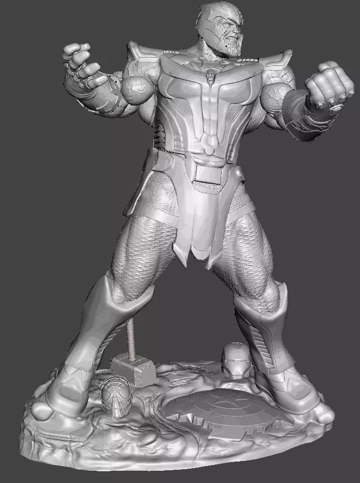 The dream of Thanos Free 3D print model