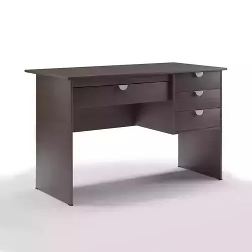 Simple Office Desk Low-poly 3D model Simple Office Desk Low-poly 3D model