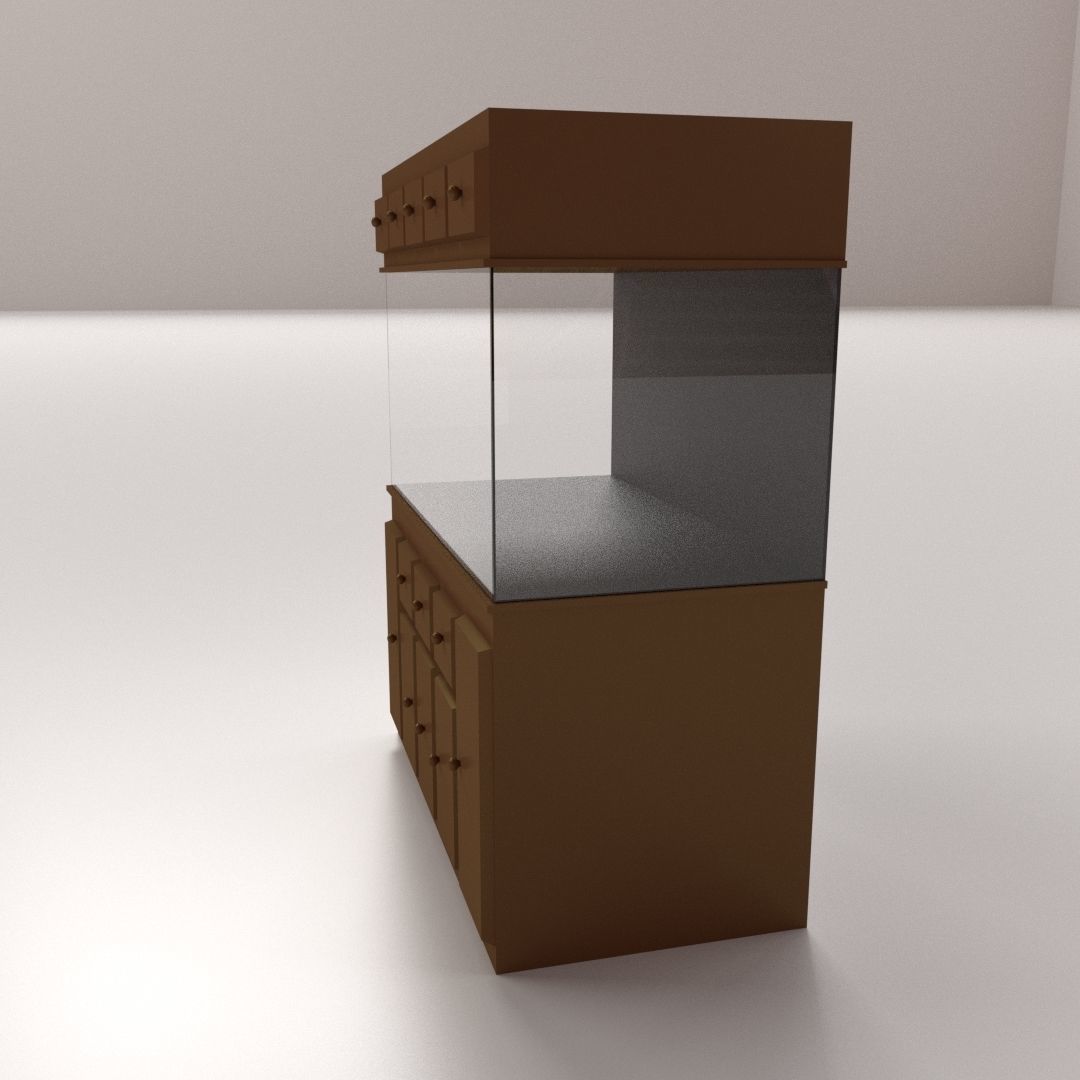 Aquarium v2 3D model_2