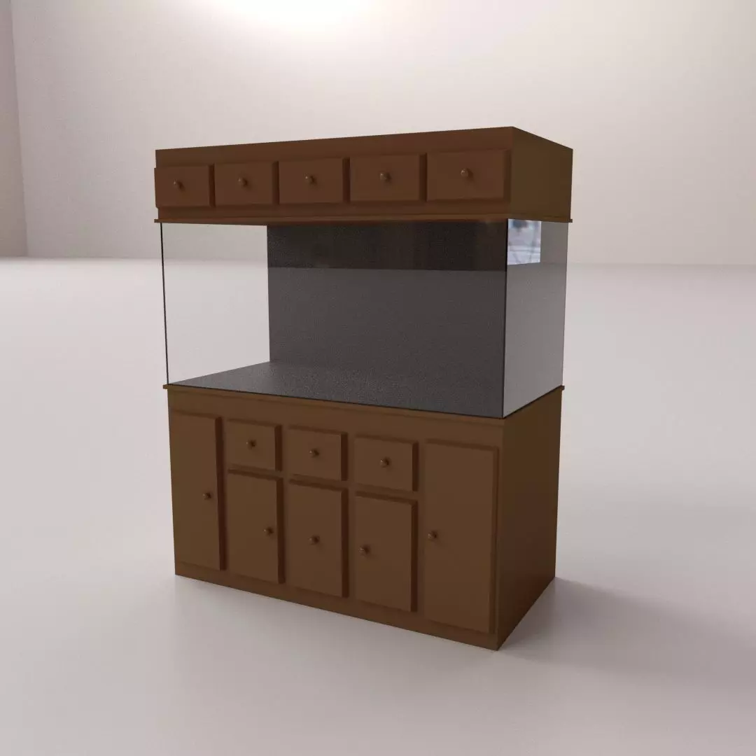 Aquarium v2 3D model_0