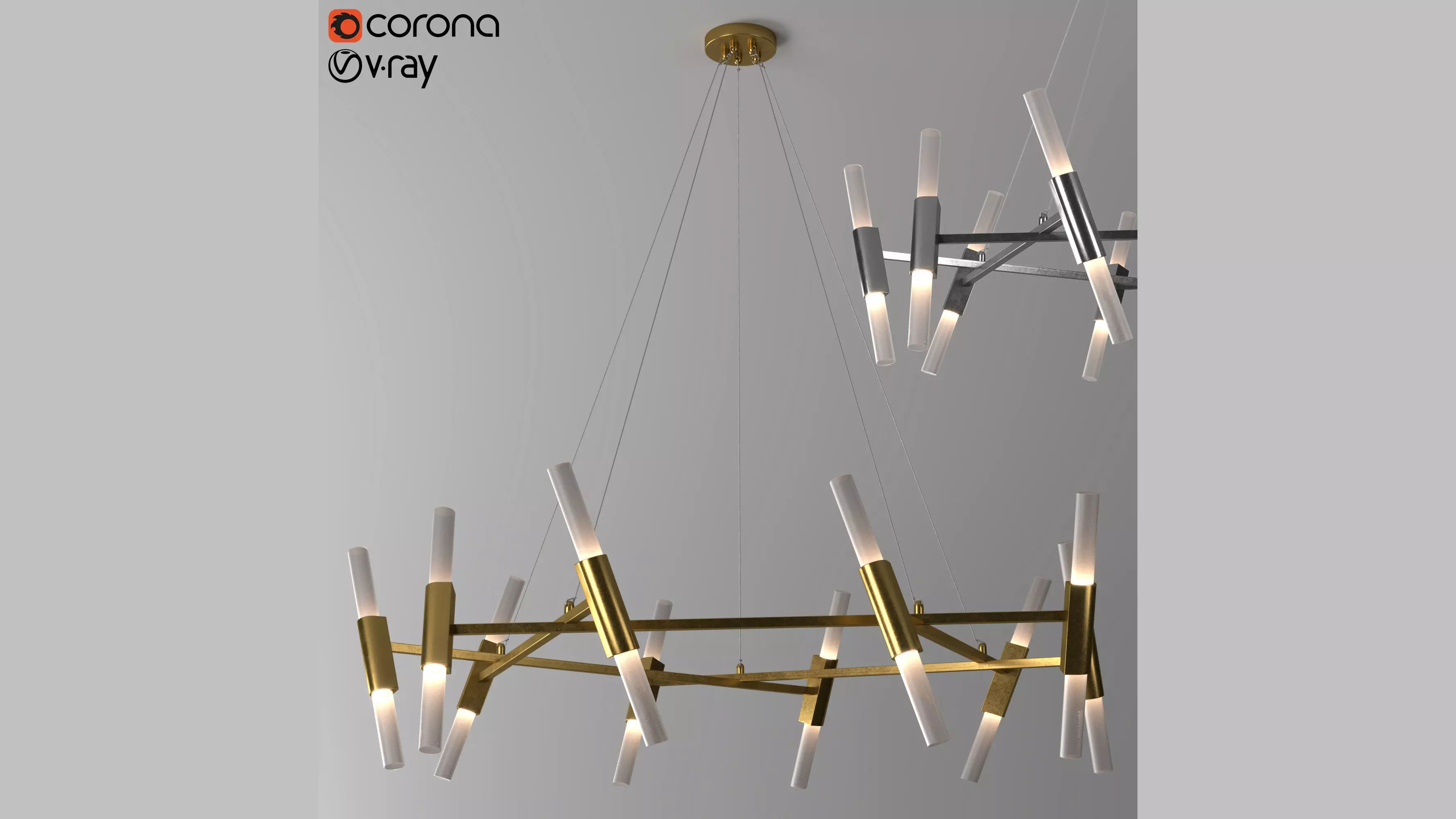 LX53 light 3D model_0