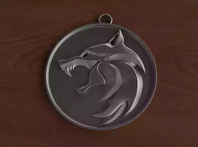 The Witcher medallion