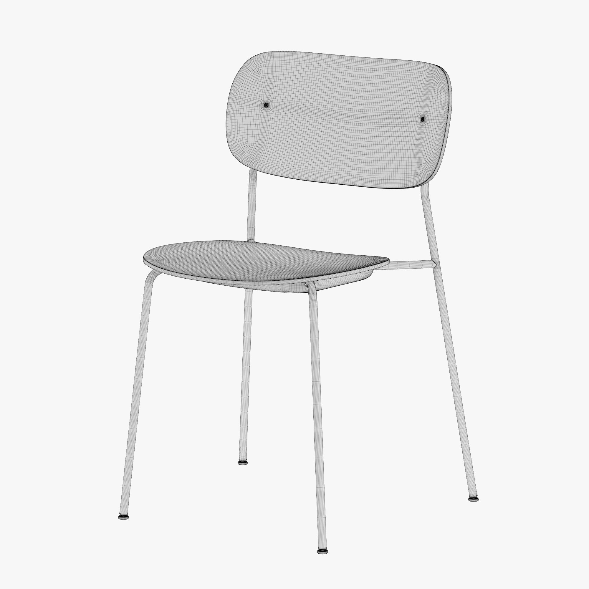 Co Chair by Menu 3D model_6
