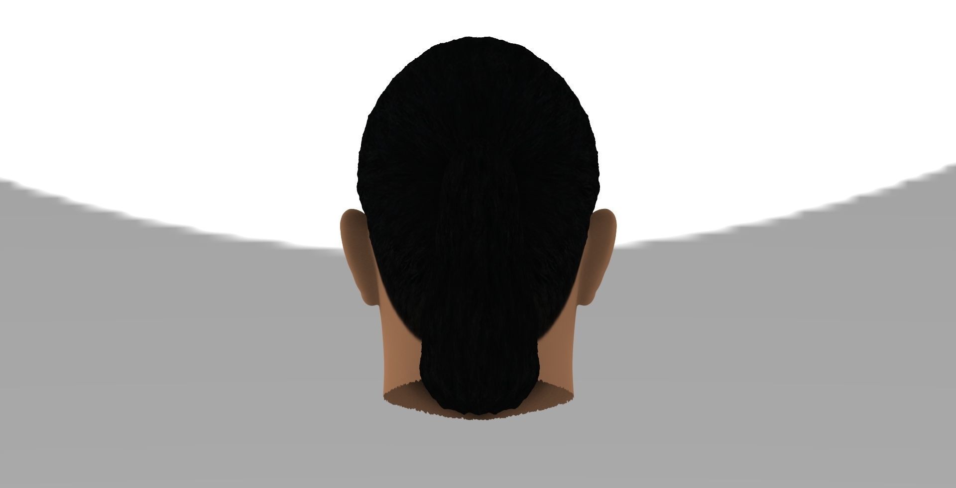 Ronaldinho nba headshot 3D model_4