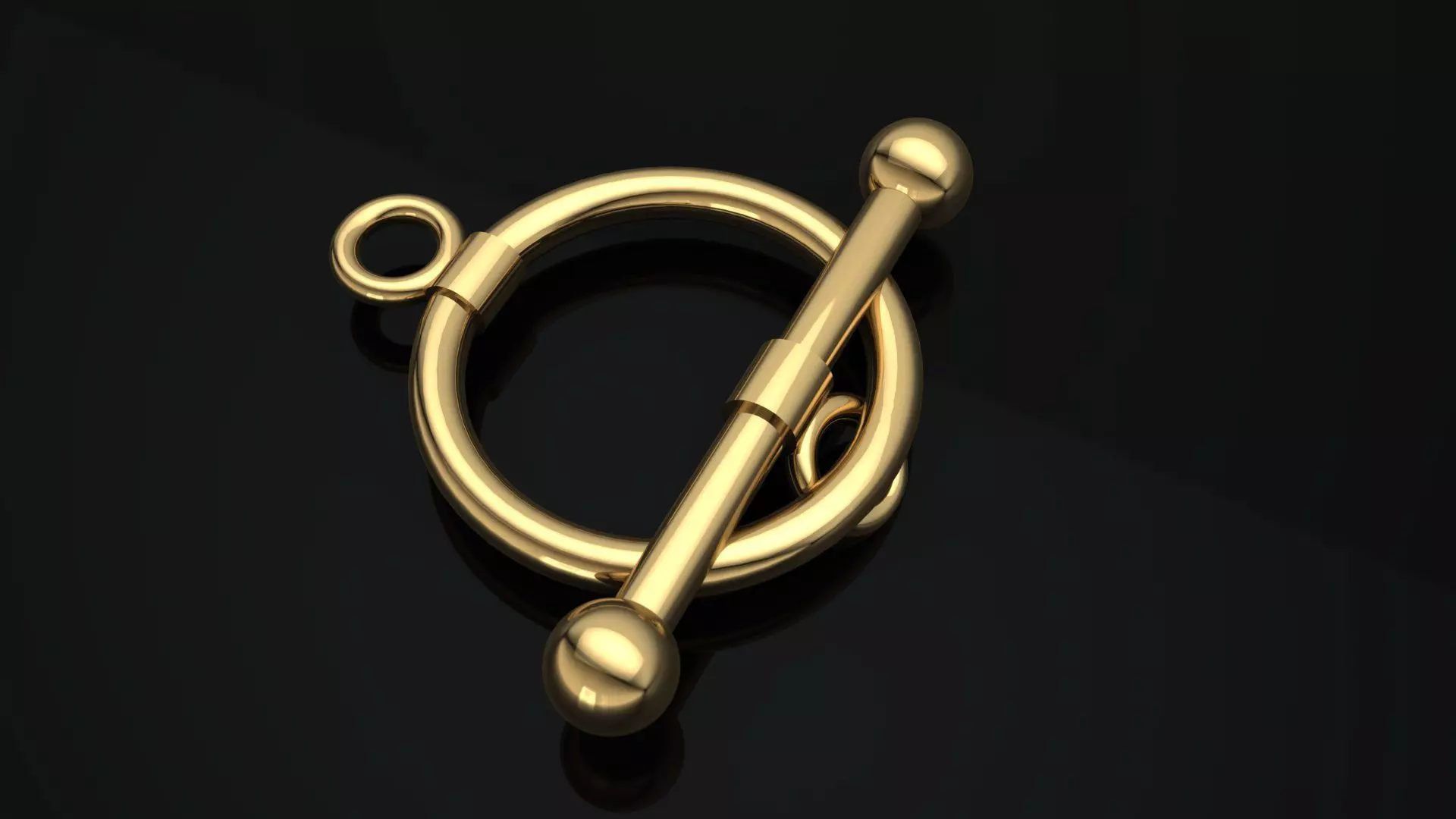 Jewellery Accessories Bracelet Lock T Clasps 3D print model 3D print model