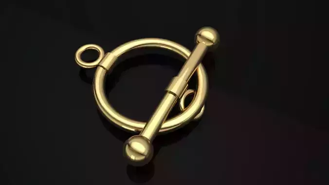 Jewellery Accessories Bracelet Lock T Clasps 3D print model 3D print model
