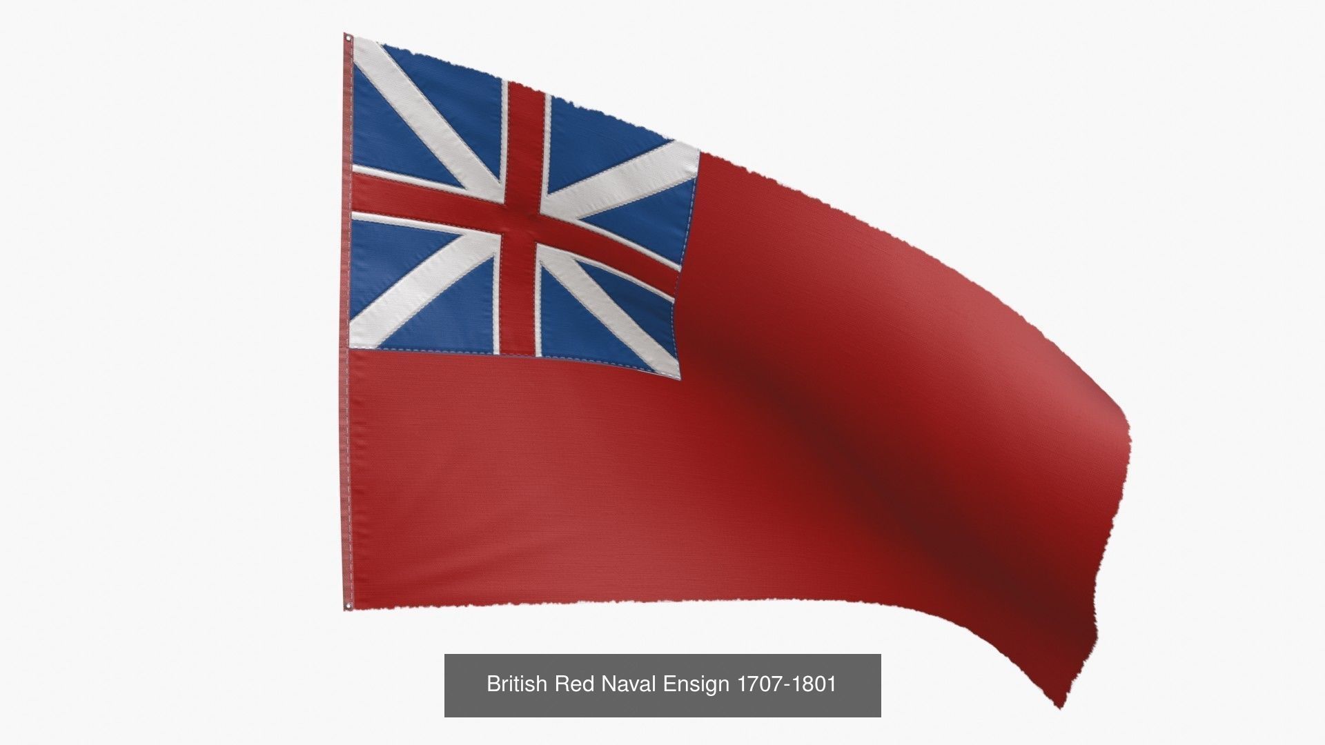 Old Merchants Naval Flags 3D Model Collection_6
