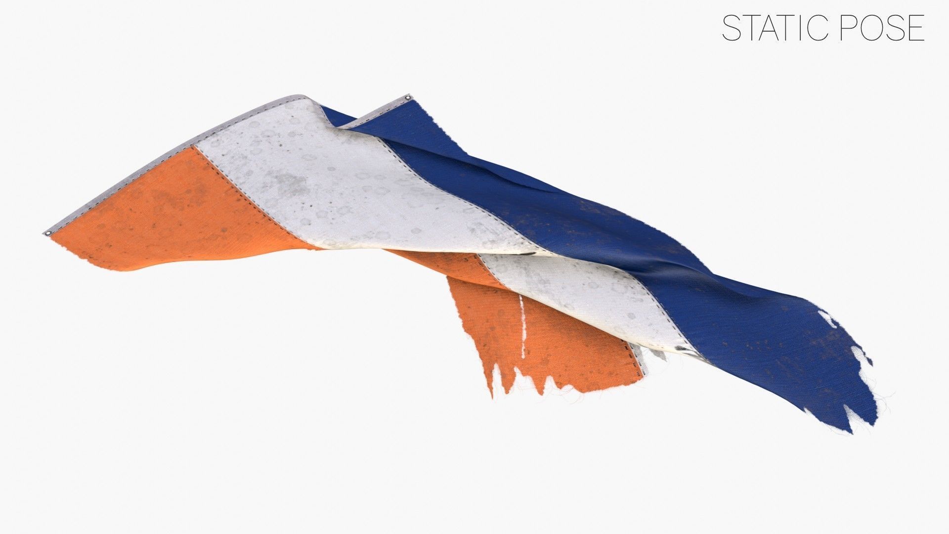 Old Merchants Naval Flags 3D Model Collection_55