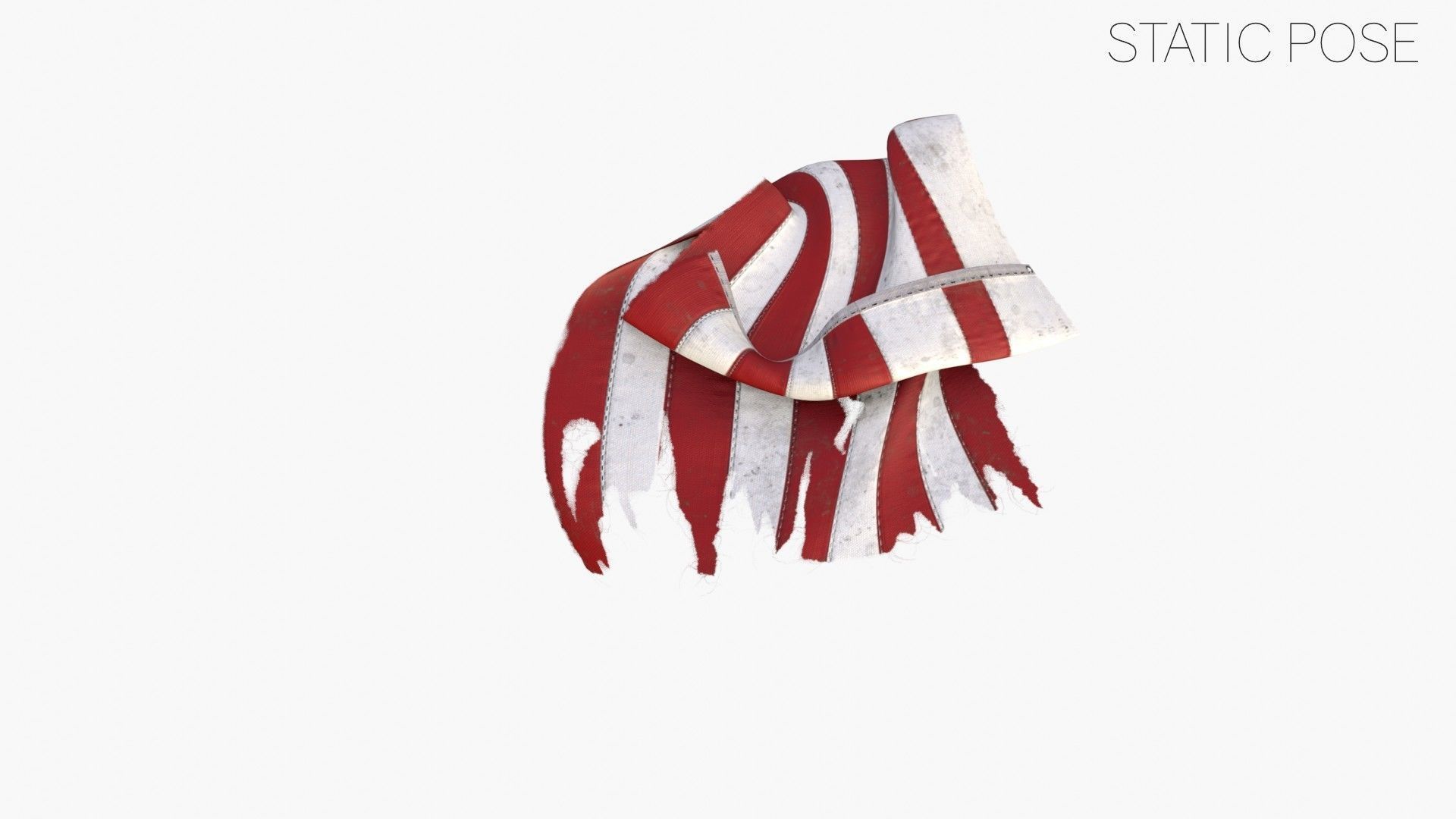 Old Merchants Naval Flags 3D Model Collection_36