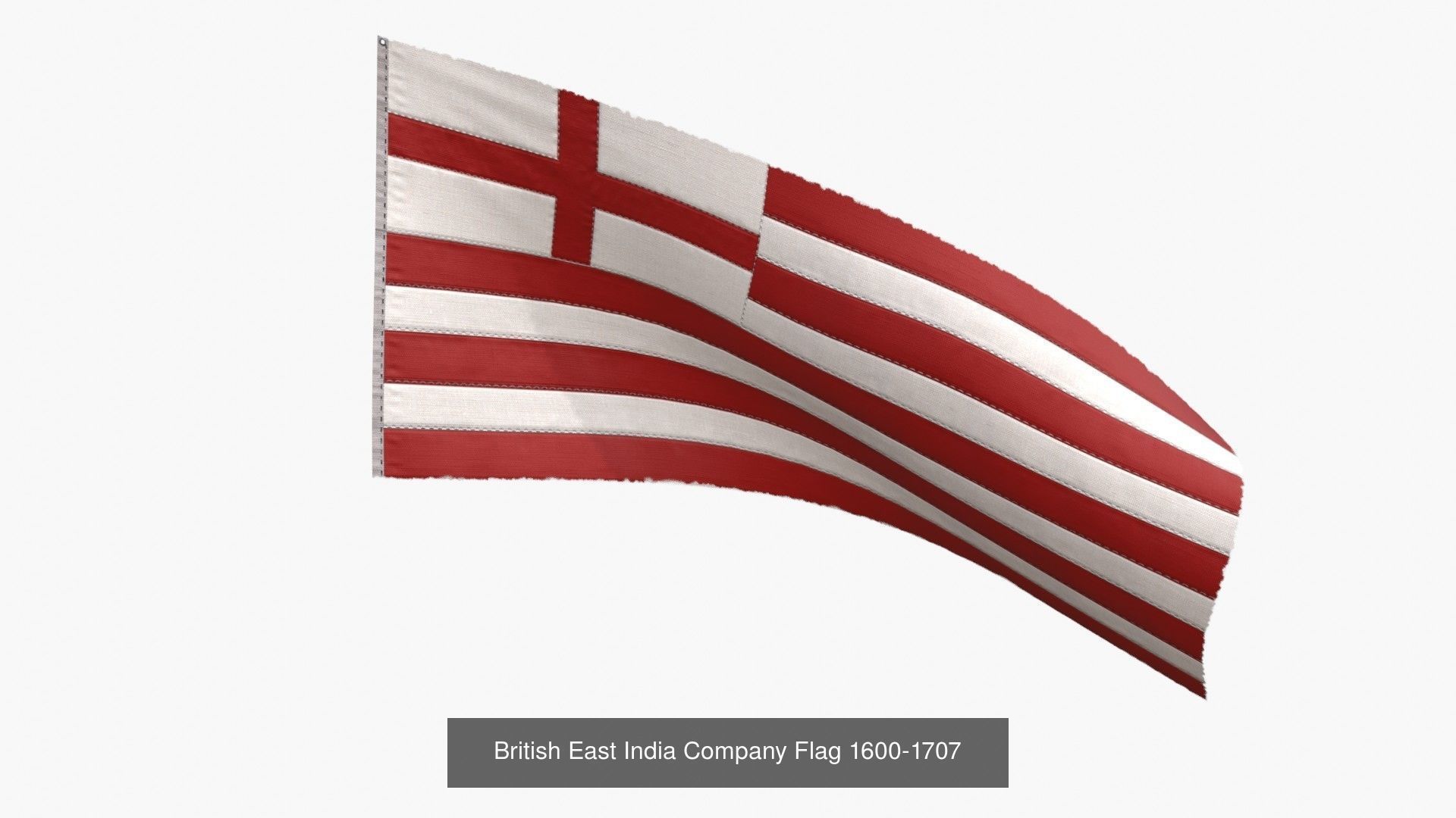 Old Merchants Naval Flags 3D Model Collection_30