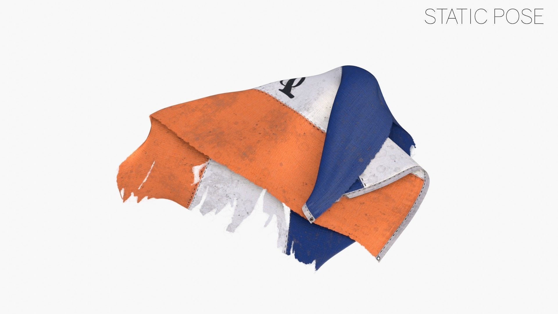 Old Merchants Naval Flags 3D Model Collection_49