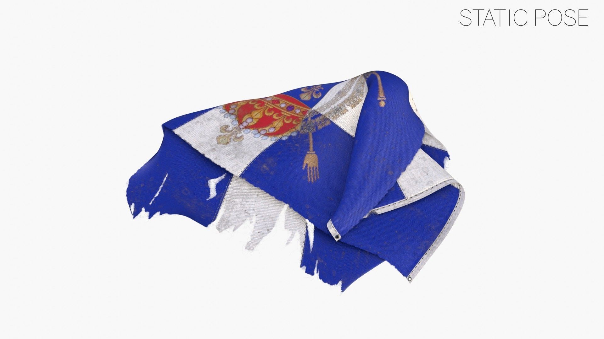 Old Merchants Naval Flags 3D Model Collection_29