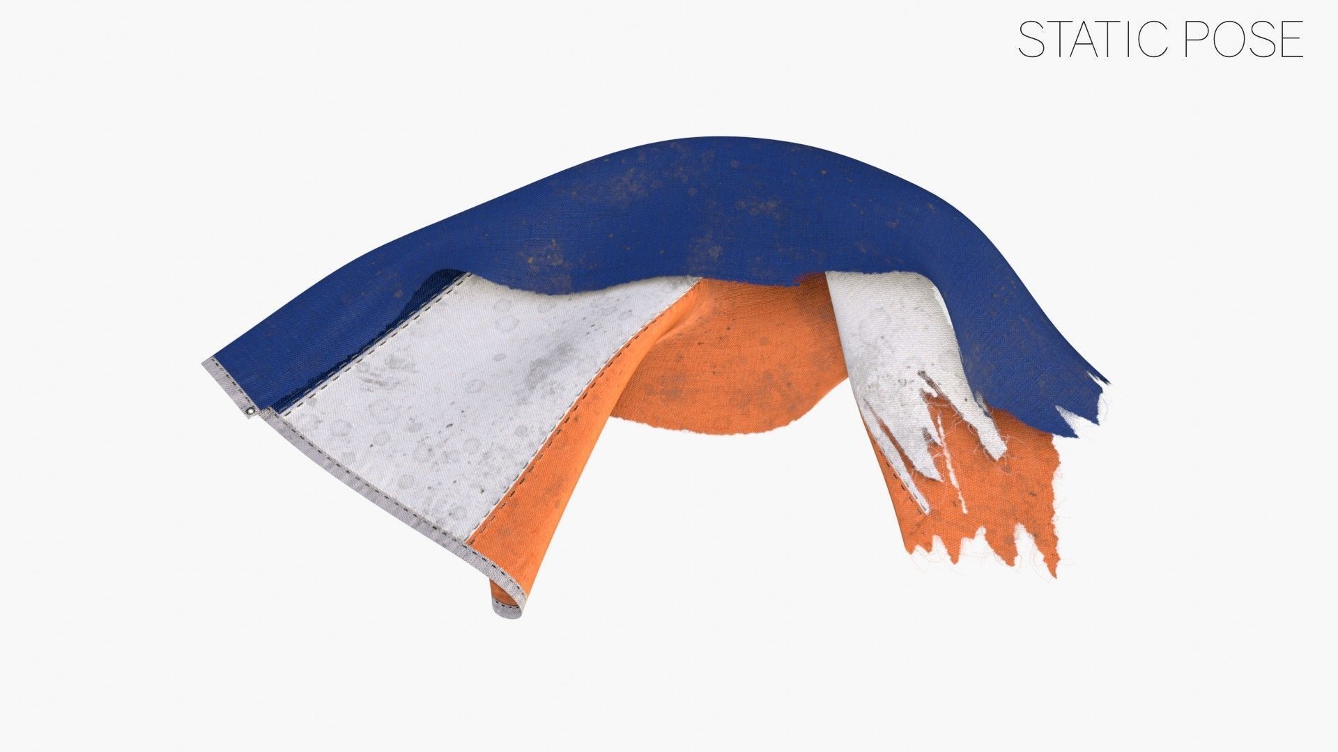 Old Merchants Naval Flags 3D Model Collection_19