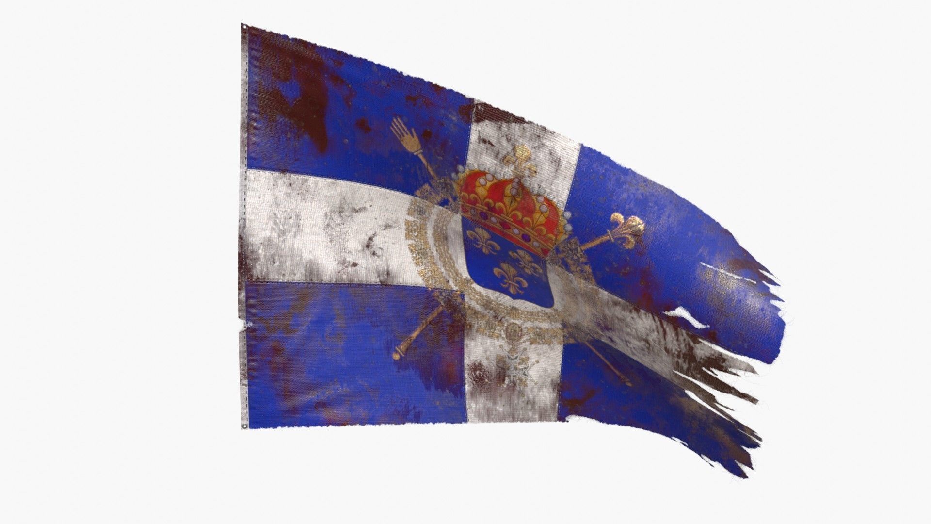 Old Merchants Naval Flags 3D Model Collection_24
