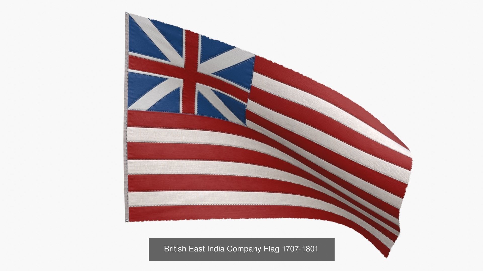 Old Merchants Naval Flags 3D Model Collection_38