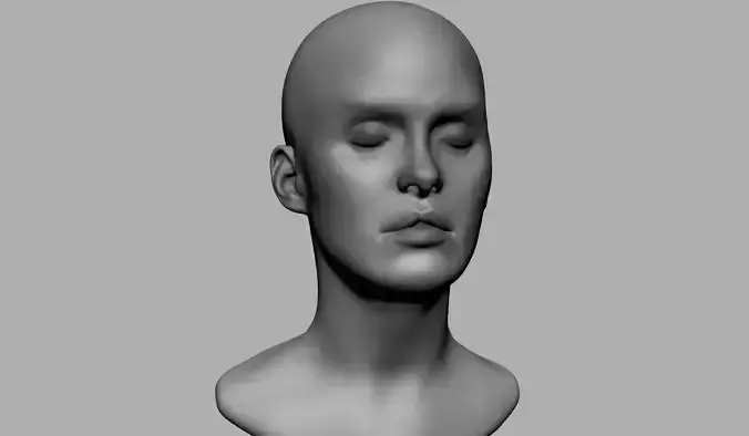 Base Female Head v4 3D print model