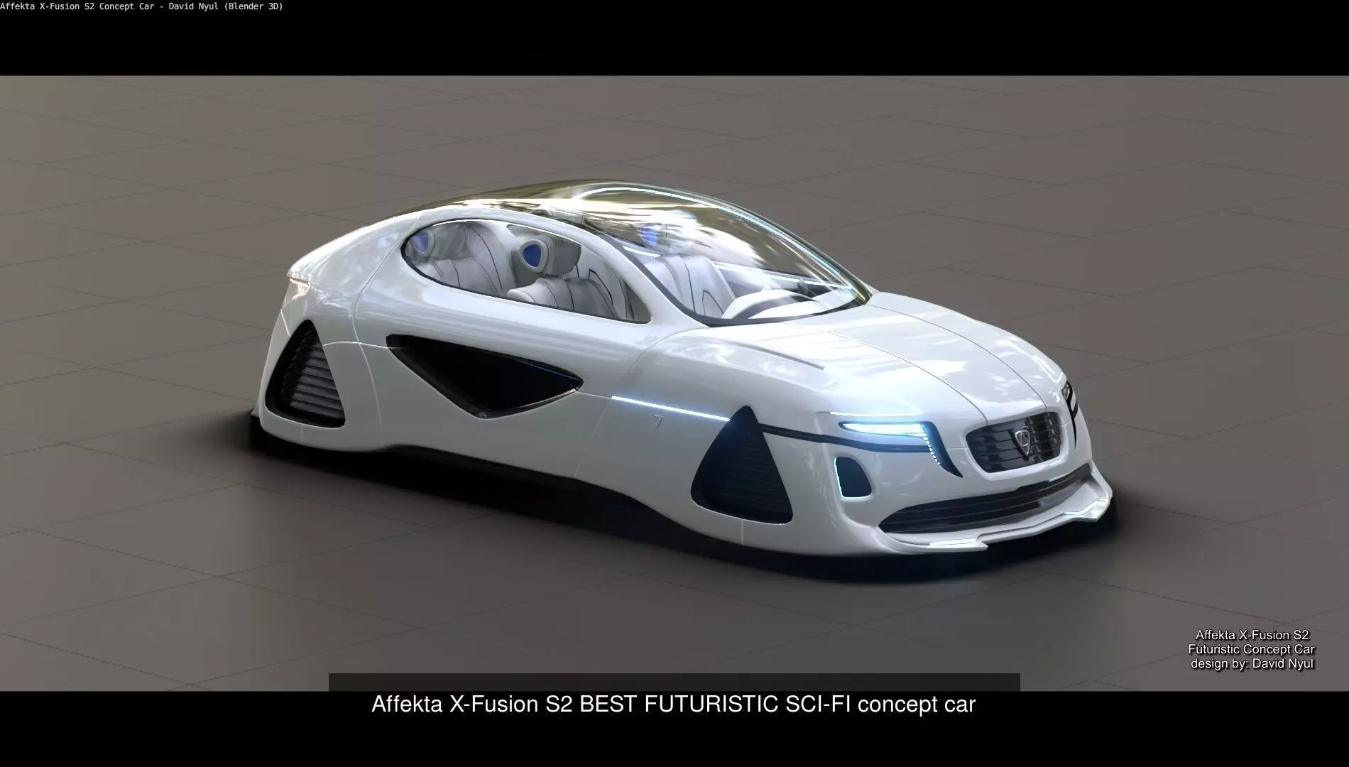 BEST HD SCI-FI FUTURE CONCEPT CAR PACK GAME VR ANIMATION 3D Model Collection_0