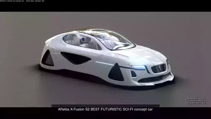 BEST HD SCI-FI FUTURE CONCEPT CAR PACK GAME VR ANIMATION 3D Model Collection
