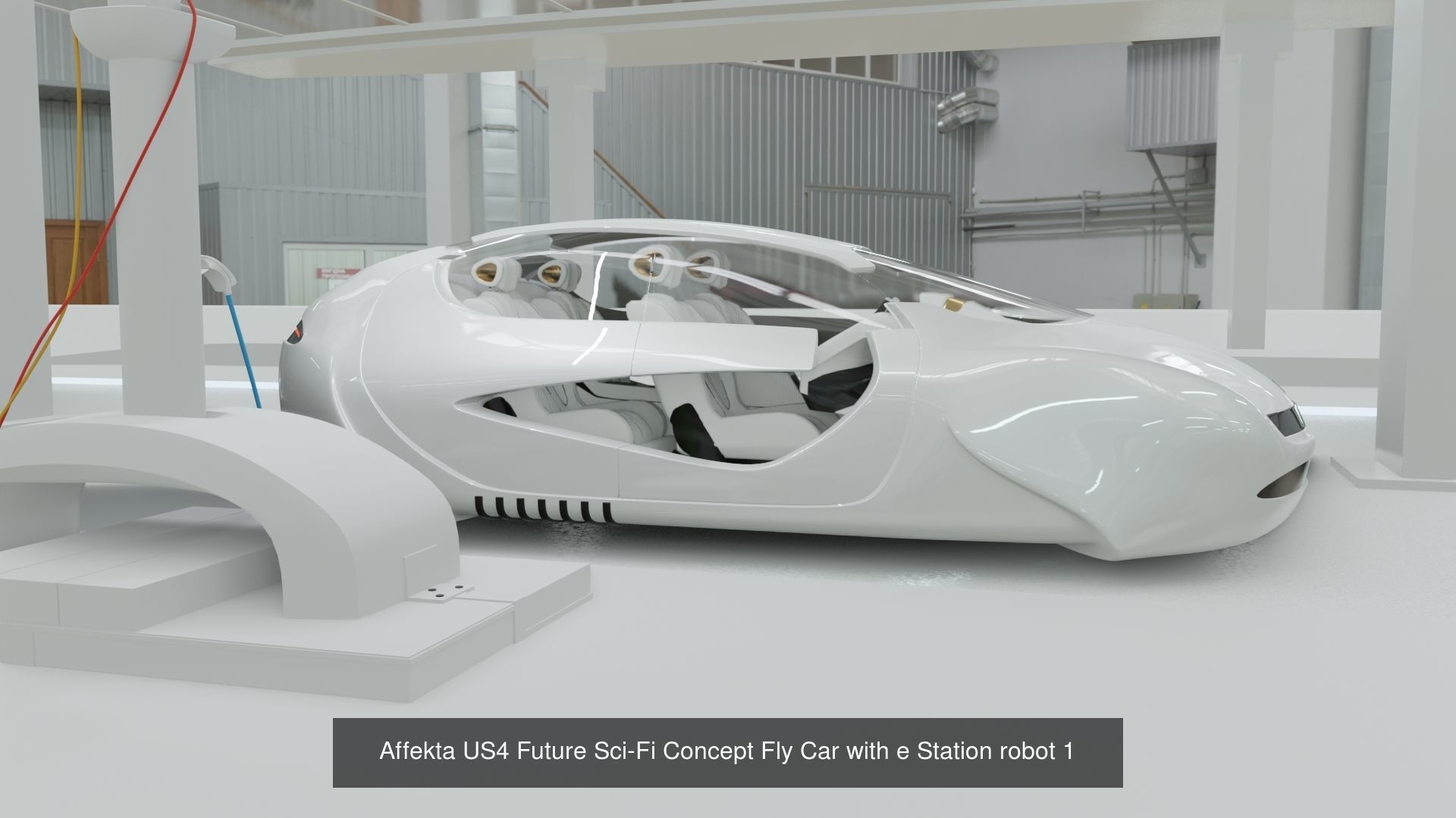 BEST HD SCI-FI FUTURE CONCEPT CAR PACK GAME VR ANIMATION 3D Model Collection_3