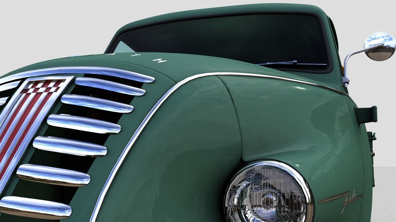 GOLIATH GOLI TIEFLADER 1955 3D model_8