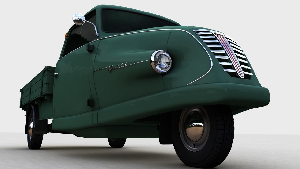 GOLIATH GOLI TIEFLADER 1955 3D model_4