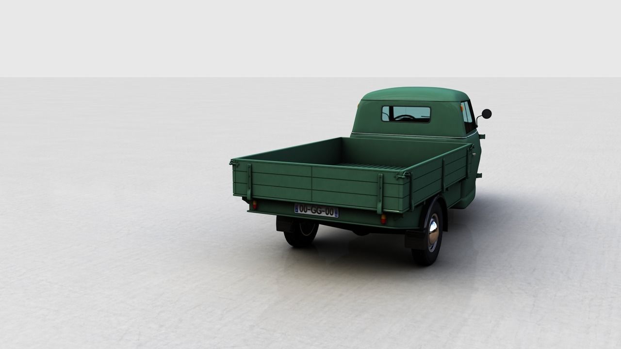 GOLIATH GOLI TIEFLADER 1955 3D model_15