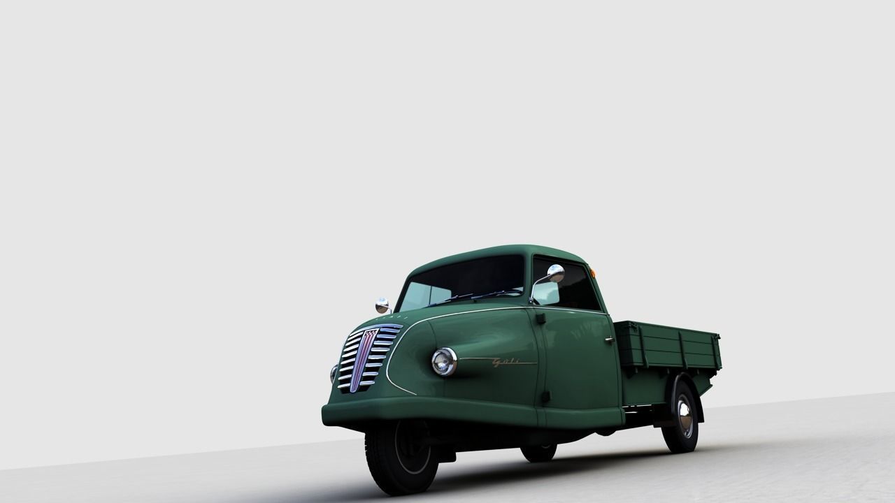 GOLIATH GOLI TIEFLADER 1955 3D model_11