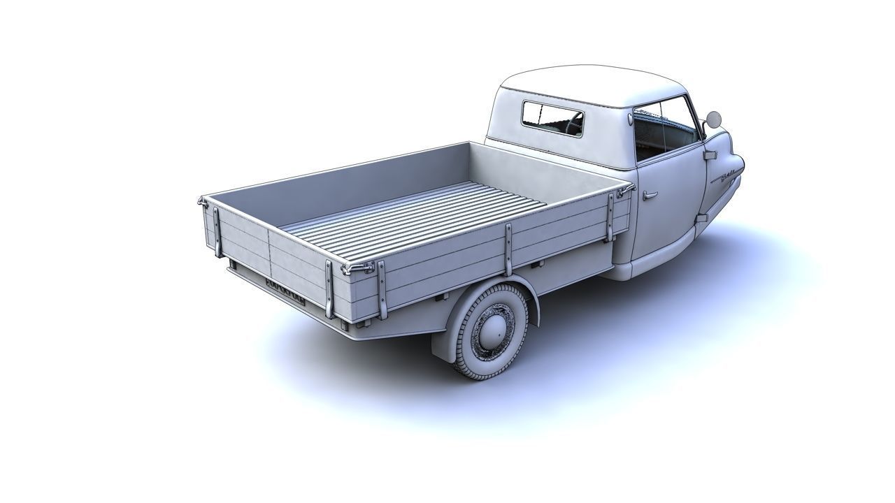 GOLIATH GOLI TIEFLADER 1955 3D model_13