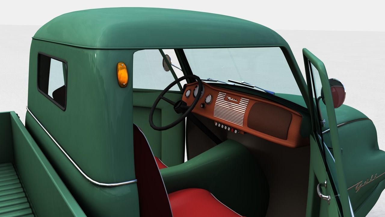 GOLIATH GOLI TIEFLADER 1955 3D model_9