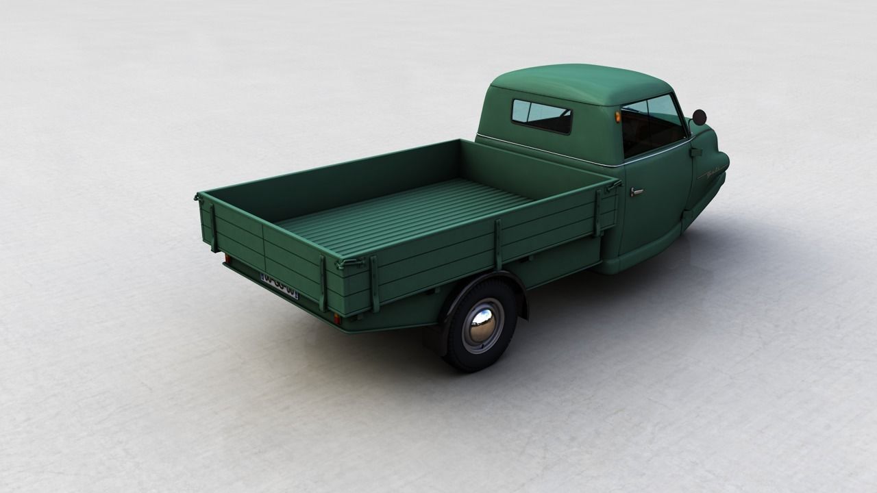 GOLIATH GOLI TIEFLADER 1955 3D model_12