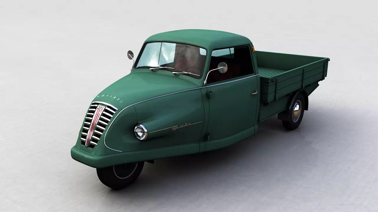 GOLIATH GOLI TIEFLADER 1955 3D model_0