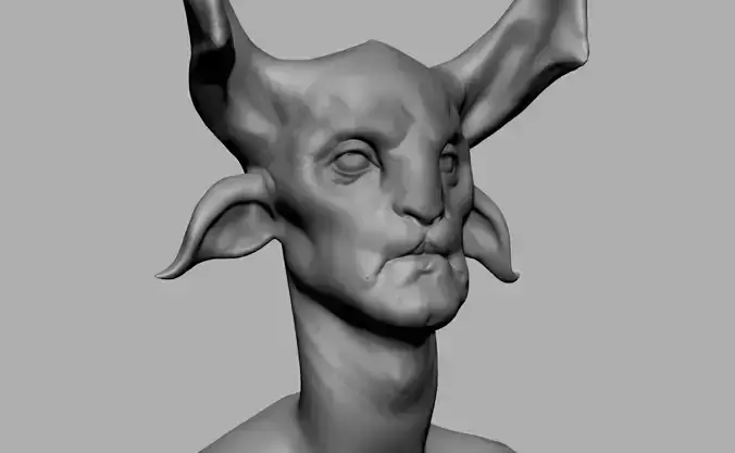 Fantasy Creature Head v2